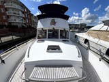 Grand Banks 42 Heritage- foredeck looking aft